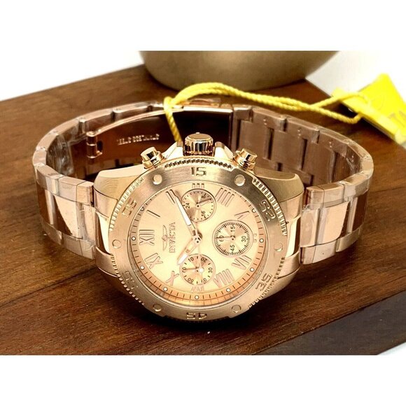 Invicta Women\'s Watch 28057 Wildflower Quartz Chronograph Rose Gold Steel main image 9